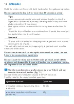 Preview for 12 page of Philips HR2860 User Manual
