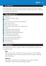 Preview for 43 page of Philips HR2860 User Manual