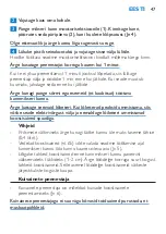 Preview for 47 page of Philips HR2860 User Manual
