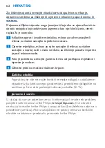 Preview for 62 page of Philips HR2860 User Manual