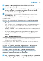 Preview for 71 page of Philips HR2860 User Manual