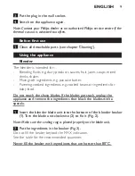 Preview for 9 page of Philips HR2870 User Manual