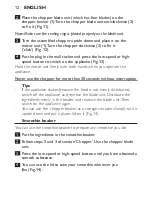 Preview for 12 page of Philips HR2870 User Manual