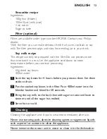 Preview for 13 page of Philips HR2870 User Manual