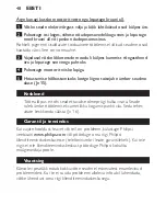 Preview for 48 page of Philips HR2870 User Manual
