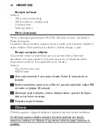 Preview for 58 page of Philips HR2870 User Manual