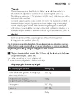 Preview for 67 page of Philips HR2870 User Manual