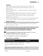 Preview for 125 page of Philips HR2870 User Manual