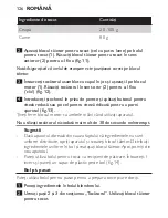 Preview for 126 page of Philips HR2870 User Manual