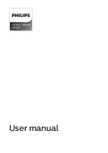 Preview for 1 page of Philips HR3665 User Manual