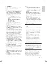 Preview for 3 page of Philips HR3760 User Manual