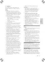 Preview for 9 page of Philips HR3760 User Manual