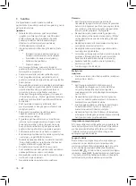 Preview for 42 page of Philips HR3760 User Manual