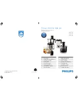 Preview for 1 page of Philips HR7776 User Manual