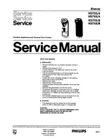 Philips HS705/A Service Manual preview