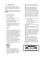 Preview for 4 page of Philips HSB2313 User Manual