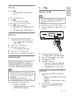 Предварительный просмотр 15 страницы Philips HSB2313 User Manual