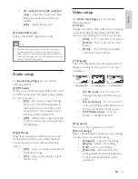 Предварительный просмотр 22 страницы Philips HSB2351/51 User Manual