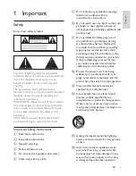 Предварительный просмотр 6 страницы Philips HSB2351/55 User Manual