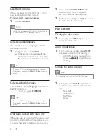 Предварительный просмотр 23 страницы Philips HSB2351/55 User Manual