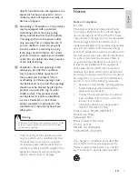 Предварительный просмотр 6 страницы Philips HSB2351 User Manual