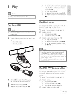 Предварительный просмотр 20 страницы Philips HSB2351 User Manual