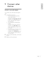 Предварительный просмотр 30 страницы Philips HSB2351 User Manual