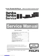 Preview for 1 page of Philips HTB3510/12 Service Manual
