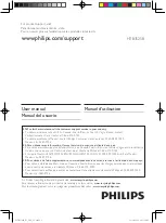 Philips HTB3525B User Manual предпросмотр