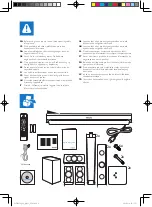 Preview for 2 page of Philips HTB3540 Quick Start Manual