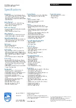 Preview for 3 page of Philips HTB3540 Specifications