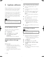 Предварительный просмотр 17 страницы Philips HTB4510 User Manual