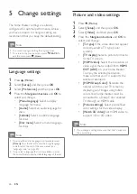 Preview for 28 page of Philips HTB5250DG User Manual