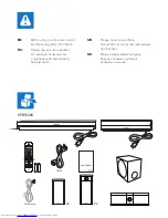 Preview for 2 page of Philips HTB5520G Quick Start Manual