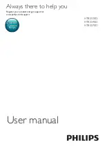 Preview for 1 page of Philips HTB5540D/98 User Manual