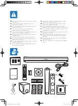 Preview for 2 page of Philips HTB5540D Quick Start Manual