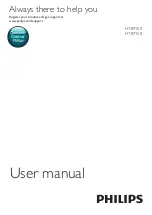 Philips HTB7150 User Manual preview