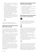 Preview for 6 page of Philips HTB7255D User Manual