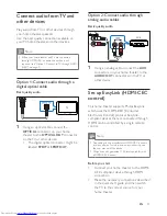 Preview for 13 page of Philips HTB9225D User Manual