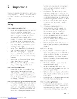 Preview for 5 page of Philips HTB9245D User Manual