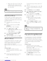 Preview for 18 page of Philips HTB9245D User Manual