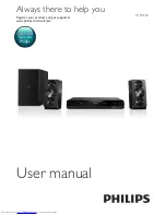 Philips HTD3250 User Manual preview