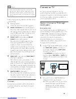 Предварительный просмотр 9 страницы Philips HTD3500K User Manual