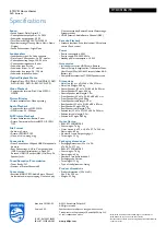 Preview for 3 page of Philips HTD3510G Specifications