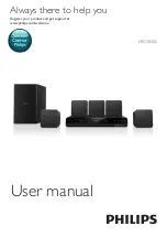 Philips HTD3510G User Manual предпросмотр