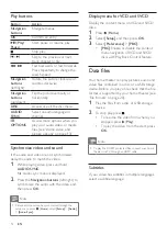 Preview for 14 page of Philips HTD3511 User Manual