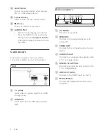 Предварительный просмотр 8 страницы Philips HTD3514 User Manual