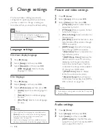 Preview for 18 page of Philips HTD3514 User Manual