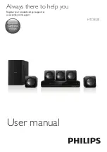 Philips HTD3520 User Manual preview