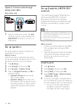 Preview for 12 page of Philips HTD3542 User Manual